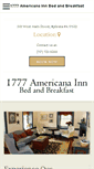 Mobile Screenshot of 1777americanainn.com